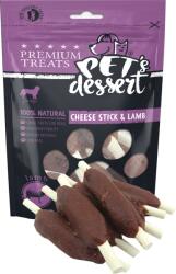 Pet's Dessert Pet s Dessert Dog Cheese StickLamb 80g LSL-03