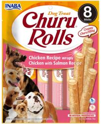 Inaba Foods Churu Rolls Recompense pentru caini cu Pui si Somon - vetpet-shop