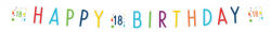 Amscan Banner - Happy Birthday confeti 18