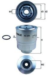 KNECHT filtru combustibil KNECHT KC 256D (KC 256D) - centralcar