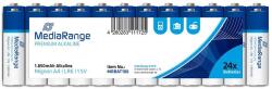MediaRange Aa Méretű Premium Alkaline Elem Shrink (24) (mrbat106) - dvdlemezbolt