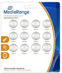 MediaRange Cr2016/cr2025/cr2032/cr2450 Gombelem Csomag 12 Db-os Mrbat139 (mrbat139) - dvdlemezbolt