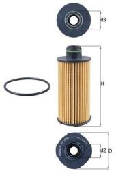 MAHLE Olejový filter MAHLE OX 1219D (OX 1219D)