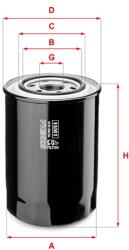 SOFIMA Filtru ulei SOFIMA S 3475 R (S 3475 R) - fixbox