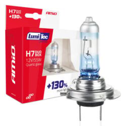 AMiO Halogén Izzók H7 12V 55W LumiTec LIMITED +130% DUO (0501406) (0501406)