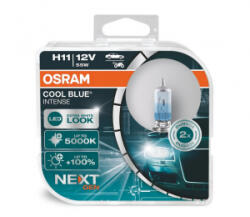 OSRAM , CoolBlue Nextgen, Izzó H11 Párban, +100%, 55W - 12V (3064211CBNHCB) (3064211CBNHCB)