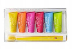 CURAPROX Be You Combipack, 6 db-os mini fogkrém szett 10ml puha fogkefe (7612412425673)