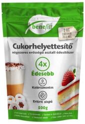 Interherb BeneFitt Cukorhelyettesítő (Eritrit, Stevia, Szukralóz) 4x erősségű 500 g