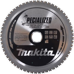Makita Pânză de ferăstrău MAKITA oțel inoxidabil SPECIALIZED 150x1, 1x20 mm 60 dinți B-47058 (B-47058)