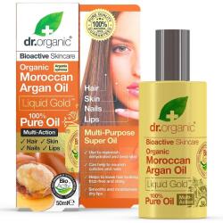 Dr. Organic bio Argán olaj haj-, bőr-, köröm- és ajakápolásra - folyékony arany - 50ml