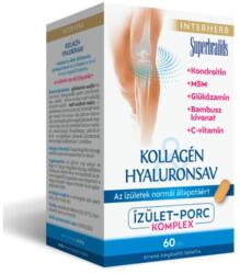 INTERHERB Kollagén Hyaluronsav Porcépítő tabletta - 60db - vitaminbolt - 4 870 Ft