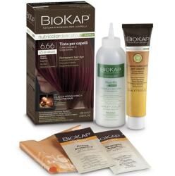 BioKap Nutricolor Rapid Tartós hajfesték Nr 6.66 rubint vörös - 135ml