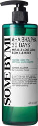 Some By Mi Gel de duș miraculos 30 zile cu Aha-Bha-Pha pentru acnee Aha-Bha-Pha 30 Days Miracle Acne Clear Body Cleanser - 400 g - vivantis