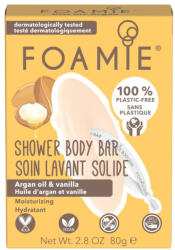Foamie Kiss Me Argan Shower Body Bar 80 g | Foamie Solid Shower Care Kiss me Argan 1×1 buc