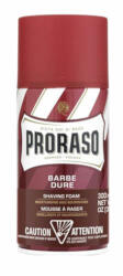 Proraso Red Shaving Foam spumă de ras cu unt de shea 300 ml pentru bărbați
