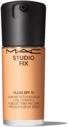 MAC Cosmetics Studio Fix Fluid SPF 15 24HR Matte Foundation + Oil Control machiaj cu efect matifiant SPF 15 culoare NC25 30 ml - vivantis