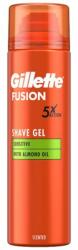 Gillette Fusion Sensitive Shave Gel gel de ras calmant si hidratant 200 ml pentru bărbați