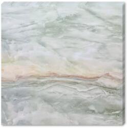 Tapetoo Home Decor 30 db öntapadó márványutánzat készlet, Vízálló, Modern kivitel, Könnyen felszerelhető, Erős ragasztó, 2 mm vastag, 10, 8 nm fedőfelület, 60 x 60 cm, Türkiz (set-30xMarmura-250-21-60x60cm)