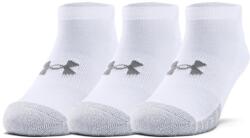 Under Armour Under Armour, Heat Gear uniszex fitneszbokazokni szett - 3 pár, Fehér/Szürke, 47.5-50.5 (1346755-100-XL)