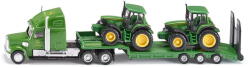 SIKU Farmer Low Loader with John Deere Tractors (1837) (1837) Figurina