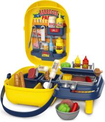 Mappy játék grill szett, kiegészítőkkel és szállítótáskával