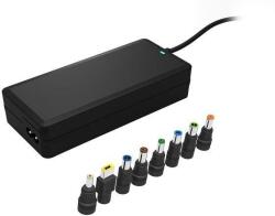 NATEC Torpedo Uni-90 laptop töltő, 8 fej, univerzális (ISWLONONWCRCKCSLV-HU-001V)