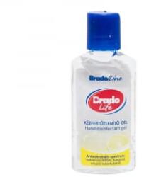 Bradoline Kéz- és bőrfertőtlenítő gél 50 ml life citrom (14413) (14413) - aqua