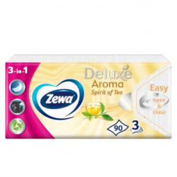 Zewa Deluxe papírzsebkendő Spirit Of Tea 90db (7322540055429)
