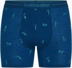 icebreaker Férfi termikus boxeralsó jégtörő Anatomica Snow Day atlantis/topaz/aop