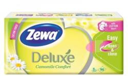 Zewa Deluxe papírzsebkendő kamillás 90db (7322540084528)
