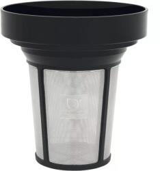 Bredemeijer Duet Teafilter, rozsdamentes acél/műanyag, magasság: 110 mm, átmérő: 100 mm