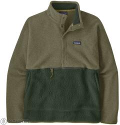 Patagonia Retro Pile 1/2 Snap Fleece pulóver, old growth green (M)