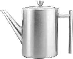 Bredemeijer Cylindre Teáskanna rozsdamentes acélból, dupla falú, űrtartalom: 1, 20 liter