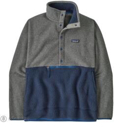 Patagonia Retro Pile 1/2 Snap Fleece pulóver, new navy w/nickel (M)