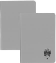 DACO Set 2 caiete DACO A5, 100 file, 70g/mp, dictando, coperta plastic, Gri (CT510DR/GRI-2BUC/SET)