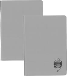 DACO Set 2 caiete DACO A5, 100 file, 70g/mp, matematica, coperta plastic, Gri (CT510AR/GRI-2BUC/SET)