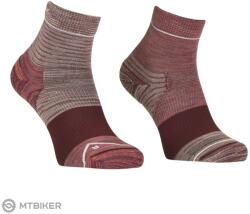 ORTOVOX Ws Alpine Quarter Socks női zokni, vadrózsa (EU 39-41)