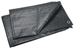 Anro Vastag Takaróponyva - 10x10m, Szürke, 120g/m2 - Vízálló, UV álló