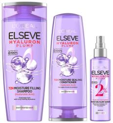 L'Oréal L'Oréal Elseve Set Hyaluron Plump - Șampon, balsam și ser, 250 + 200 + 150 ml