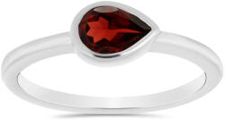  Ezüst Gyűrű Barton Gránáttal - 0.79 Karát, Elegáns Design