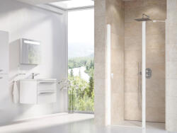 RAVAK Chrome CSD2-110 zuhanyajtó matt fehér+transparent (0QVDCE00Z1) - ravakdepo