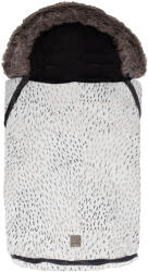 Kikkaboo Чувалче за количка Kikkaboo - Trendy Memphis, White (31108040159) - kindermarket