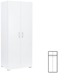 Leziter Family ruhásszekrény 74x182 cm fehér (LFRUSZF) - geminiduo