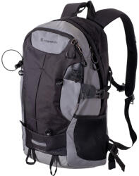 inSPORTline Fényvisszaverő hátizsák inSPORTline Miraklo, derékszíj, vízálló anyag, fényvisszaverő panelek, anatómiailag formázott EVA-hab fekete (28385-1)