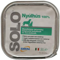 DRN Solo Hypoallergenic Monoprotein nyúlhúsos pástétom (9 x 300 g) 2.7kg