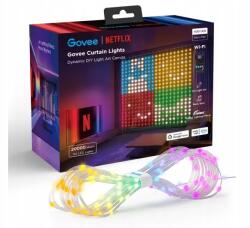 Govee fényfüzér 150 cm-es hálós, többszínű (H70BCCA1)