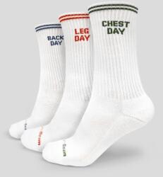 GymBeam GymRat zokni 3Pack White XL