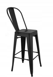 King Home Bárszék Tower Big Back 76 (Paris) fekete (KH010100964)