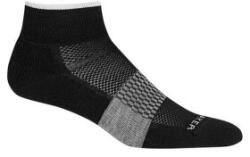 Icebreaker Multisport Light Mini Women Șosete Black/Snow/Metro HTHR M