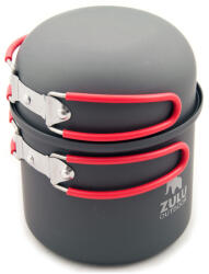 Zulu Ikati outdoor edény szürke / fekete